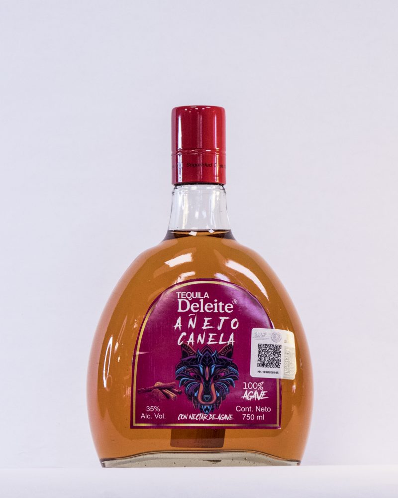 TEQUILA DELEITE A?EJO CANELA 750 ML