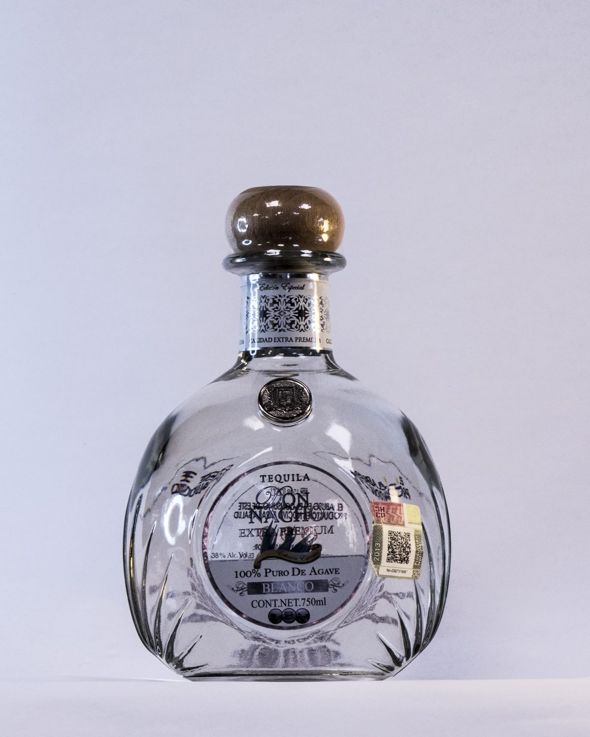 TEQUILA DON NACHO BLANCO PREMIUM 750 ML